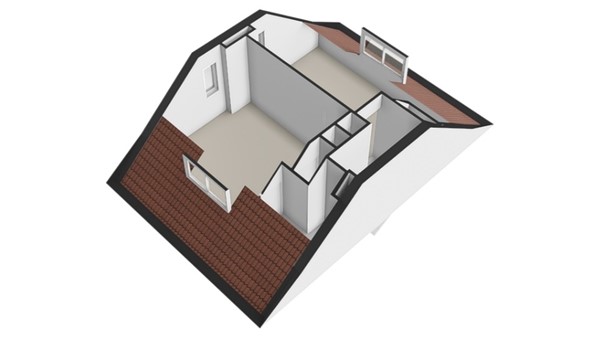 Plattegrond - Spoorsingel 100, 2613 BC Delft - 2e Verdieping-3D.jpg